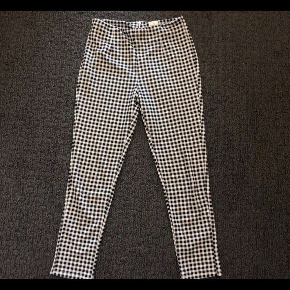Gingham Pants